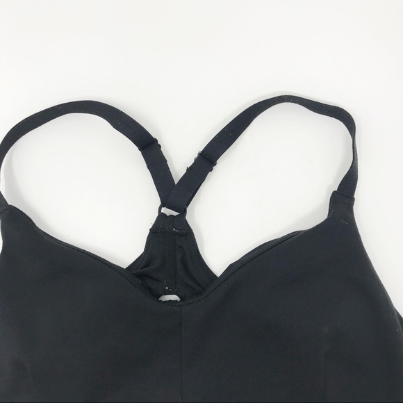 Zella Racerback Keyhole Sports Bra Black XSmall XS - Picture 4 of 6